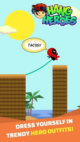 Game screenshot Hang Heroes: Rope Swing Arcade Game apk