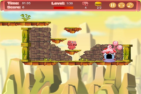 Little Pig Go Home:Run Adventure World screenshot 2