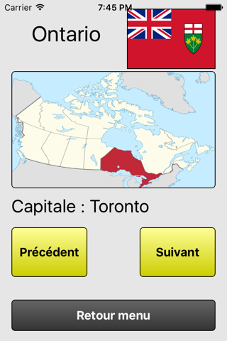 Provinces of Canada screenshot 2