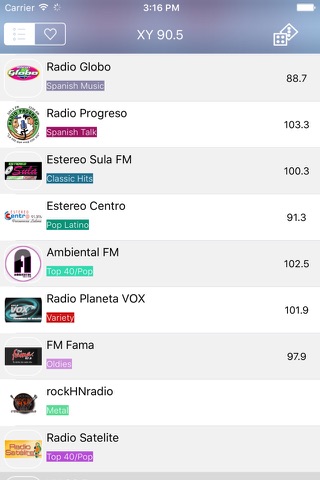 Radio Honduras - FM / AM screenshot 2