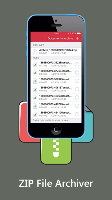 How to cancel & delete ZIP - ZIP UnZIP Archiver and Tool from iphone & ipad 3