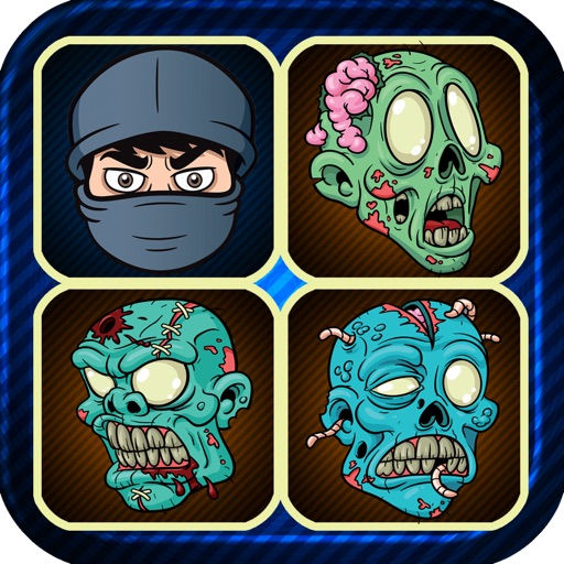 Ninja vs Zombie Stack Attack Puzzle Game icon
