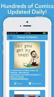funny cartoon strips and photos free - download the best bit comics iphone screenshot 2
