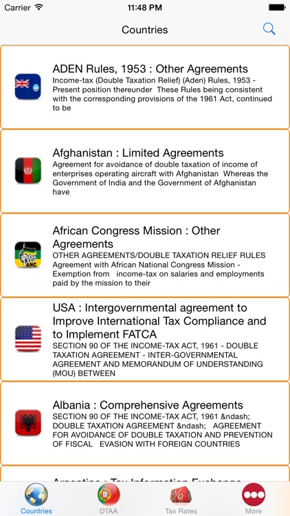 Tax Treaties -DTAA India