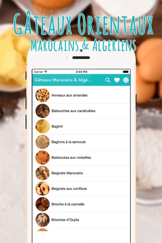 Gâteaux Marocains & Algériens screenshot 3