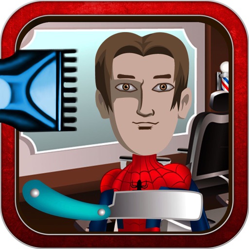 Amazing Shave Me Game for Kids: SpiderMan Version iOS App