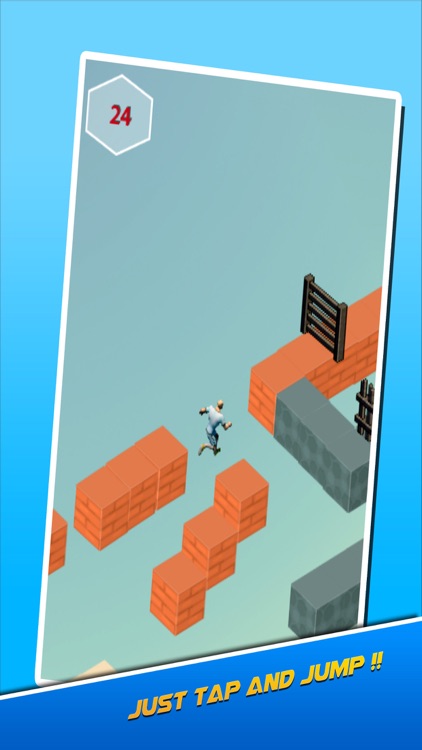 Running Man Jump - Can You Challenge Jumper Hurdle Game screenshot-3