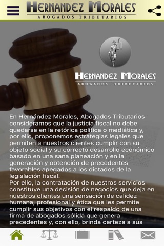 Hernández Morales Abogados screenshot 2