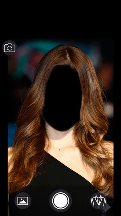 Long Haire Styles - Photo montage with own photo or camera