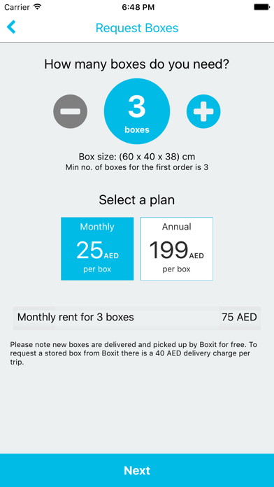 How to cancel & delete Boxit Storage from iphone & ipad 2