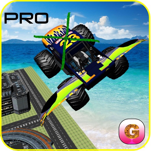 Flying Car Offroad Monster 4x4 Pro iOS App
