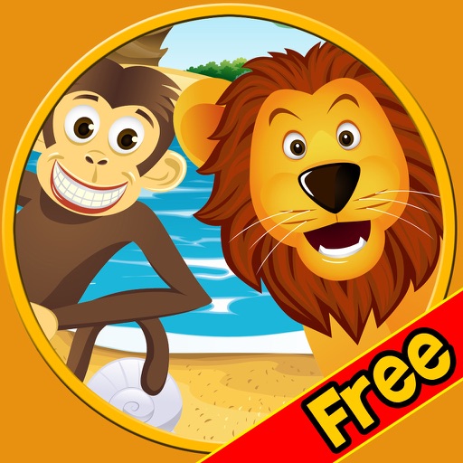 talented jungle animals for kids - free icon