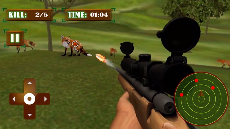 Safari Animal hunting  2016 – deer, bear and fox shooting game to increase the shooting level.