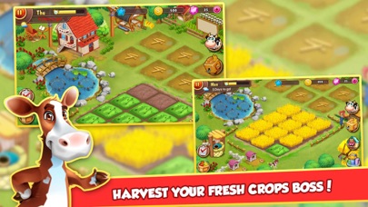 How to cancel & delete Mega Farm Business – Run Your Town Like Your Country Business in Harvest Season from iphone & ipad 4