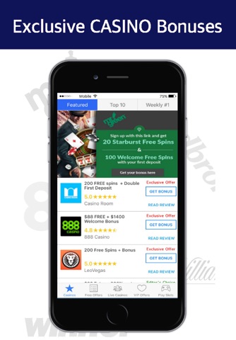 Top Casino - Promotions and Bonus Offers CasinoEuro screenshot 3