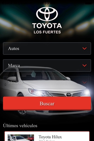 Comonuevos Toyota Los Fuertes screenshot 2