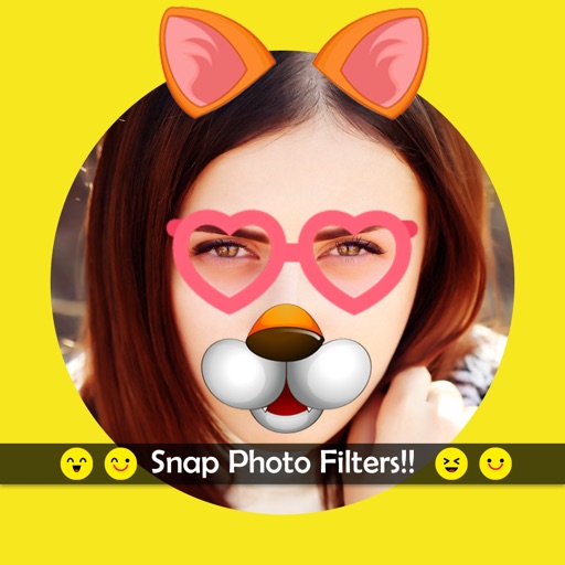 Funny Face Filters & Stickers For Social Apps icon