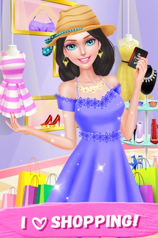 BFF Shopping Day Beauty Salon+ Makeover and Dress Up Game for FREE screenshot 2