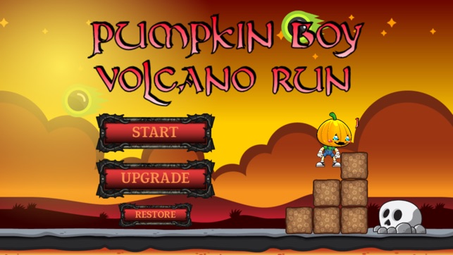 Pumpkin Boy Volcano Run(圖1)-速報App