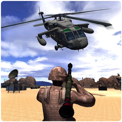 Army Helicopter Counter Battle Icon