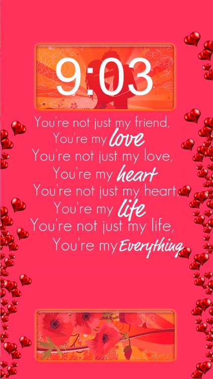 Love Quotes Wallpapers Free 2016 – Cute Backgrounds For Girls with Lock Screen Themes screenshot-4