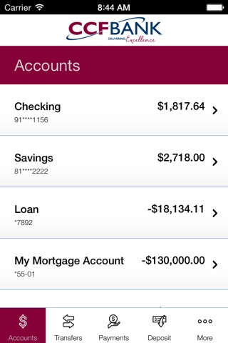 CCFBANK Mobile screenshot 3