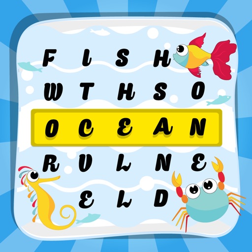 Word Search Ocean “Under Water World and Sea Edition” icon