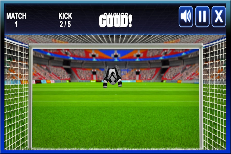 Challenging Goal kipper - Goal Kipping Game screenshot 2