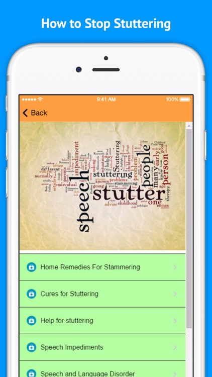 Natural Cures for Stuttering