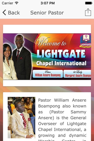 Lightgate Chapel International screenshot 3