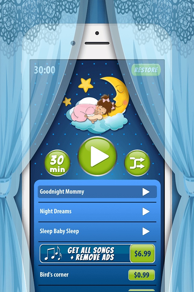 Lullaby Music for Babies – Baby Sleep Song.s App screenshot 2