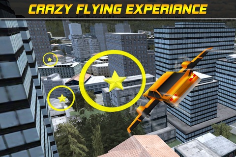 Flying Car Simulator 3D Free Game screenshot 4