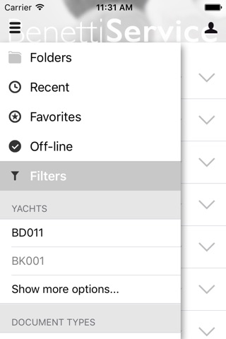 Benetti Service screenshot 3