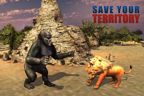 Gorilla Attack Simulator 2016 - Compete and Conquer as African King Kong screenshot 4
