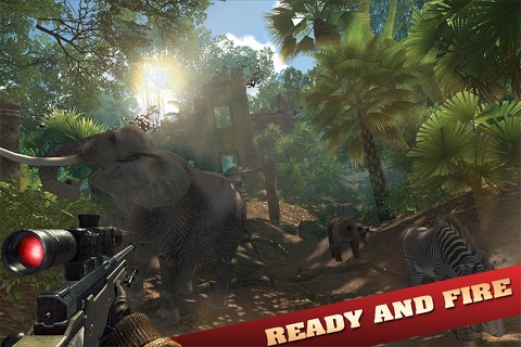 Jungle Sniper Hunt Safari screenshot 4