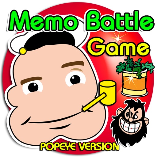 Memo Battle Game Popeye Version iOS App