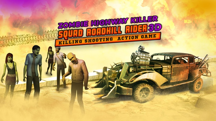 Zombie Highway Killer Squad Roadkill Rider- 3d killing shooting  action game