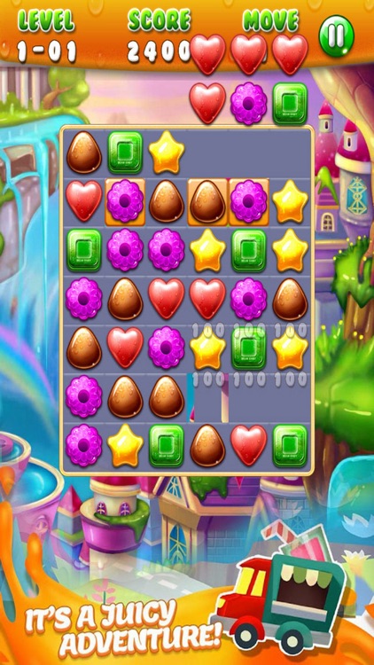 Puzzle Candy Star: Ice mania