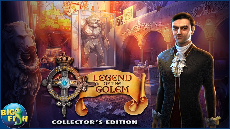 Royal Detective: Legend of The Golem - A Hidden Object Adventure (Full) screenshot-4