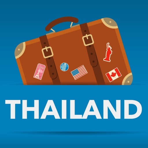 Thailand offline map and free travel guide icon