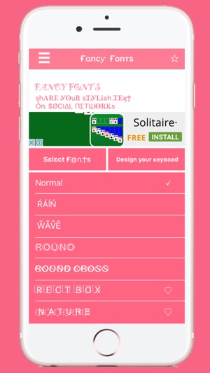 Fancy Fonts Pro  Cool Keyboard(圖2)-速報App