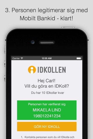 IDkollen screenshot 3