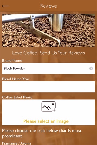 Black Powder Coffee screenshot 3