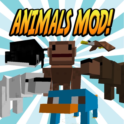 ANIMALS MOD with Shark (jaws) for Minecraft PC Guide Edition Icon