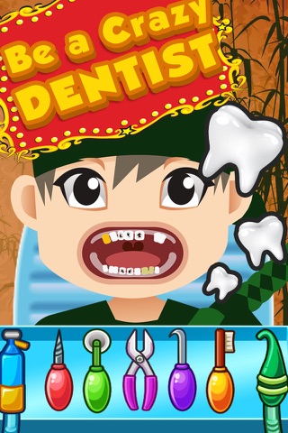 Ninja Kids Dentist Brush Kick & Jump Fun Games Free screenshot 3