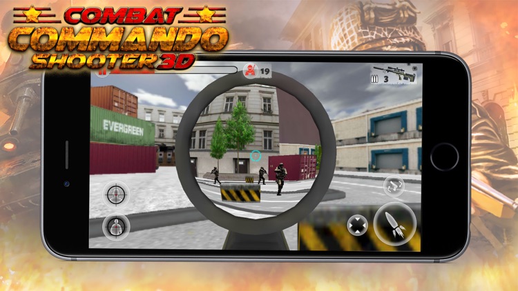 Combat Commando 3D - Fight Dangerous Rogue Enemy screenshot-4