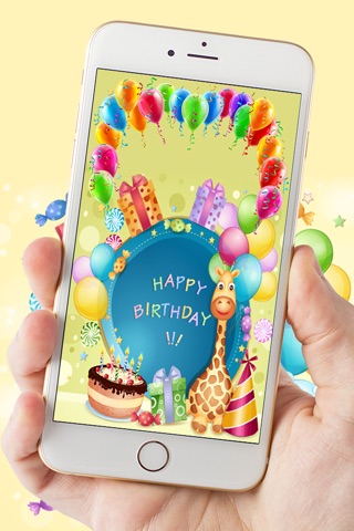Birthday Greeting Cards And Stickers screenshot 4