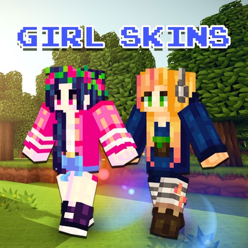 Best Girls Skins Collection - Pixel Art for Minecraft Pocket Edition iOS App