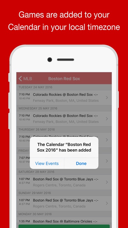 Baseball Schedule MLB edition - BaseballCal