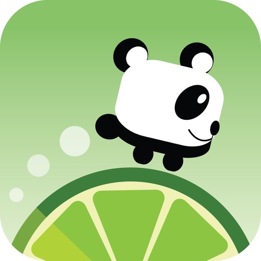 Panda Fruit Jump Icon